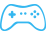 Animated video game controller