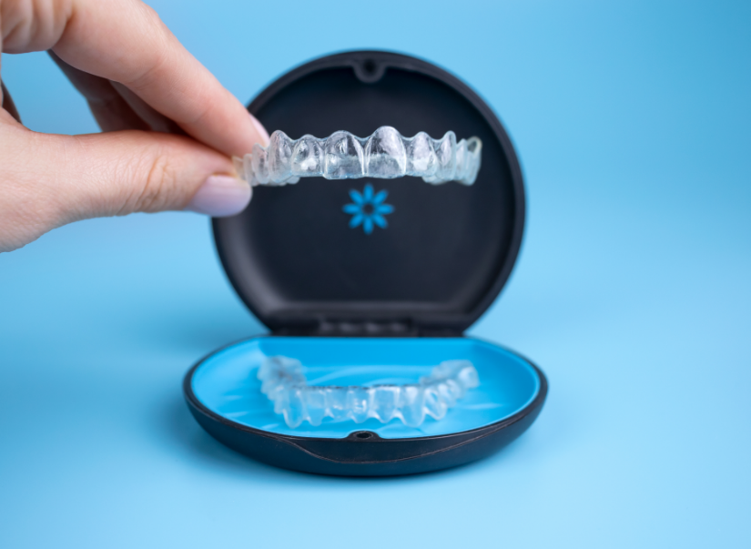 Invisalign in tray